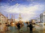 水彩大师 William Turner_The Grand Canal, Venice